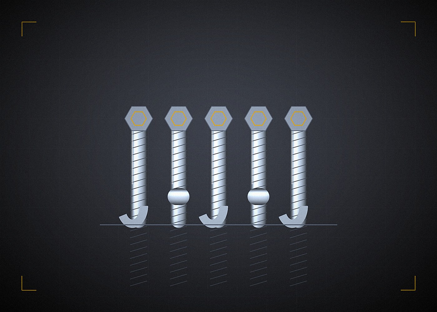 Custom anchor bolt batch